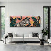 Painting by Numbers Panorama Zebra in The Bush